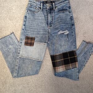 Patchwork Vintage Acid Wash Jeans